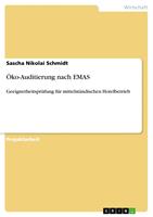 Öko-Auditierung nach EMAS