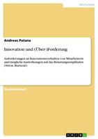   Innovation und (&Uuml;ber-)Forderung