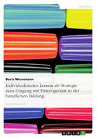   Individualisiertes Lernen als Strategie zum Umgang mit Heterogenit&auml;t in der beruflichen Bildung