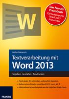   Textverarbeitung mit Word 2013