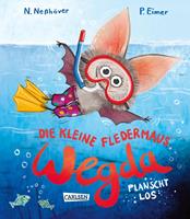   Die kleine Fledermaus Wegda: Wegda planscht los