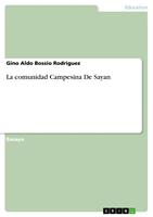   La comunidad Campesina De Sayan