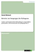   Beweise zur Satzgruppe des Pythagoras