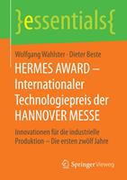 HERMES AWARD – Internationaler Technologiepreis der HANNOVER MESSE