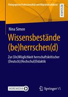   Wissensbest&auml;nde (be)herrschen(d)
