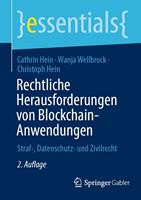   Rechtliche Herausforderungen von Blockchain-Anwendungen