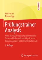   Pr&uuml;fungstrainer Analysis