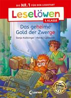   Lesel&ouml;wen 1. Klasse - Das geheime Gold der Zwerge