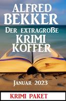 Der extragroße Krimi Koffer Januar 2023: Krimi Paket