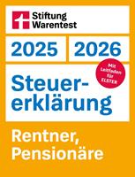   Steuererklärung 2025/2026 - Rentner, Pensionäre