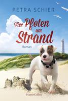   Vier Pfoten am Strand
