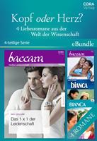 Kopf oder Herz? - 4 Liebesromane aus der Welt der Wissenschaft