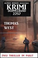   Krimi Doppelband 2257