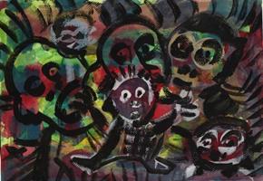   Intuitiver Einblick in das Unterbewusstsein des Blicks - Malen und Zeichnen