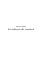 Brehm's Thierleben: Die Säugethiere