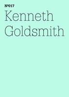   Kenneth Goldsmith