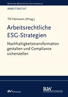  Arbeitsrechtliche ESG-Strategien