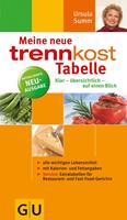   trennkost-Tabelle, Meine neue