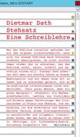   Stehsatz