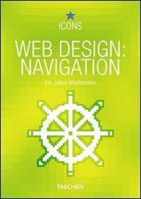 Web design navigation. Ediz. italiana, francese e tedesca  - Libro Taschen 2009, Icons | Libraccio.it