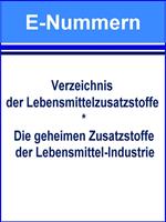   E-Nummern – Verzeichnis der Lebensmittelzusatzstoffe