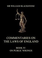   Commentaries on the Laws of England