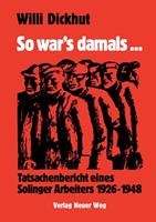   So war's damals