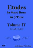 Etudes for Snare Drum in 4/4-Time - Volume 4