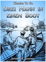   Drei Mann in einem Boot