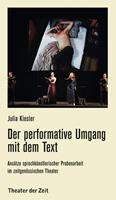   Der performative Umgang mit dem Text