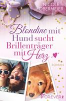   Blondine mit Hund sucht Brillenträger mit Herz