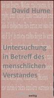 Untersuchung in Betreff des menschlichen Verstandes