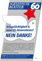   Kriegstüchtigkeit & neue US-Atomraketen? NEIN DANKE!