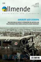   Allmende 109 – Zeitschrift für Literatur