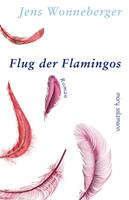   Flug der Flamingos