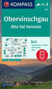 Carta escursionistica n. 041. Alta Val Venosta. Ediz. multilingue