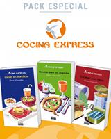   Pack especial: Cenar en bandeja / Recetas para no engordar / Cocinar con latas (Cocina Express)