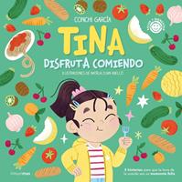   Tina disfruta comiendo