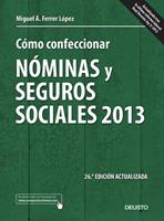   Cómo confeccionar nóminas y seguros sociales 2013