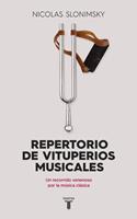   Repertorio de vituperios musicales