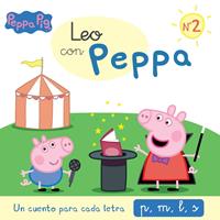   Peppa Pig. Lectoescritura - Leo con Peppa. Un cuento para cada letra: p, m, l, s