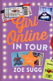 Girl online in tour