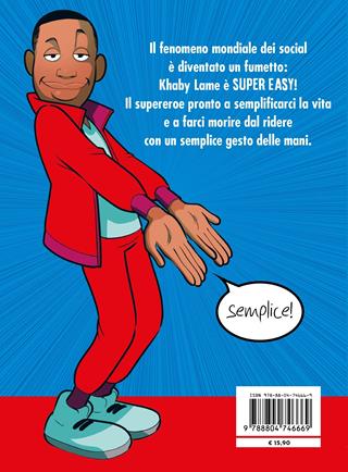Super Easy - Khaby Lame, Giulio D'Antona - Libro Mondadori 2022, Biblioteca umoristica Mondadori | Libraccio.it