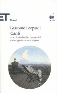 I canti - Giacomo Leopardi - Libro Einaudi 2005, Einaudi tascabili. Classici | Libraccio.it