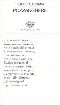 Pozzanghere - Filippo Strumia - Libro Einaudi 2011, Collezione di poesia | Libraccio.it