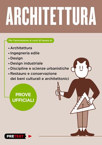 Architettura. Prove ufficiali  - Libro Feltrinelli 2018, Pretest | Libraccio.it
