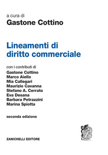 Lineamenti di diritto commerciale  - Libro Zanichelli 2016 | Libraccio.it