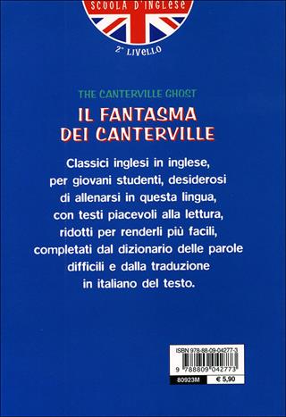 The Canterville ghost. Con traduzione e dizionario - Oscar Wilde - Libro Giunti Junior 2005, Scuola d'inglese 2 livello | Libraccio.it