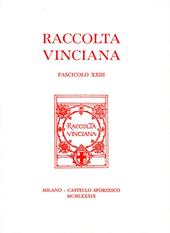 Raccolta Vinciana (1990). Vol. 23