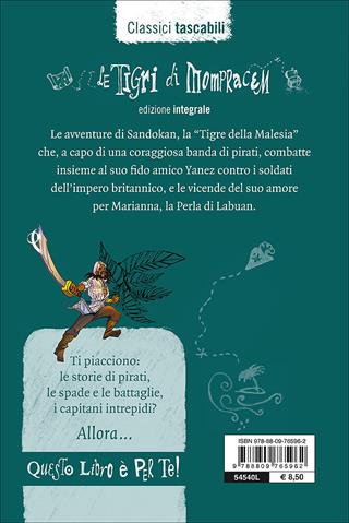 Le tigri di Mompracem - Emilio Salgari - Libro Giunti Junior 2011, Classici tascabili | Libraccio.it